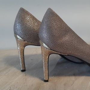 Calvin Klein gold shoes